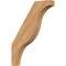 Ekena Millwork 3 1/2"W x 22"D x 28"H Funston Smooth Knee Brace, Western Red Cedar BRC04X22X28FST00SWR - alternate 1